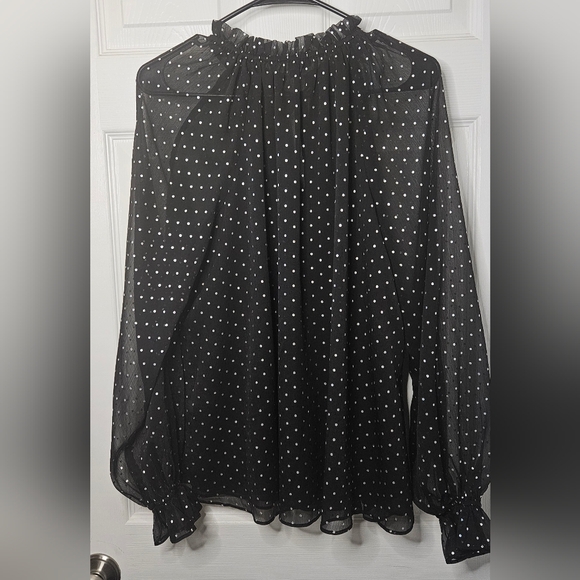 💐Free The Roses Nearly Sheer Blouse - Picture 2 of 6